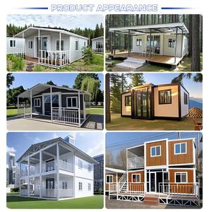 บ้านคอนเทนเนอร์แบบขยายได้สองชั้น บ้านสำเร็จรูปแบบโมดูลาร์ บ้านสำเร็จรูปขนาดเล็ก บ้านสำเร็จรูปแบบพับได้สองชั้น - Product Image 6