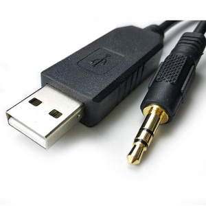 Stereo 2.5mm 3.5mm TRS Audio Jack FTDI OPC-478 RS232 USB zu TTL Serial Cable für intel galileo ICOM Alinco Programming