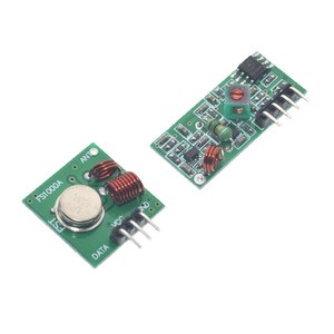 Kit de enlace de módulo transmisor y receptor RF de 433Mhz para Arduino/ARM/MCU WL DIY 315MHZ / 433MHZ