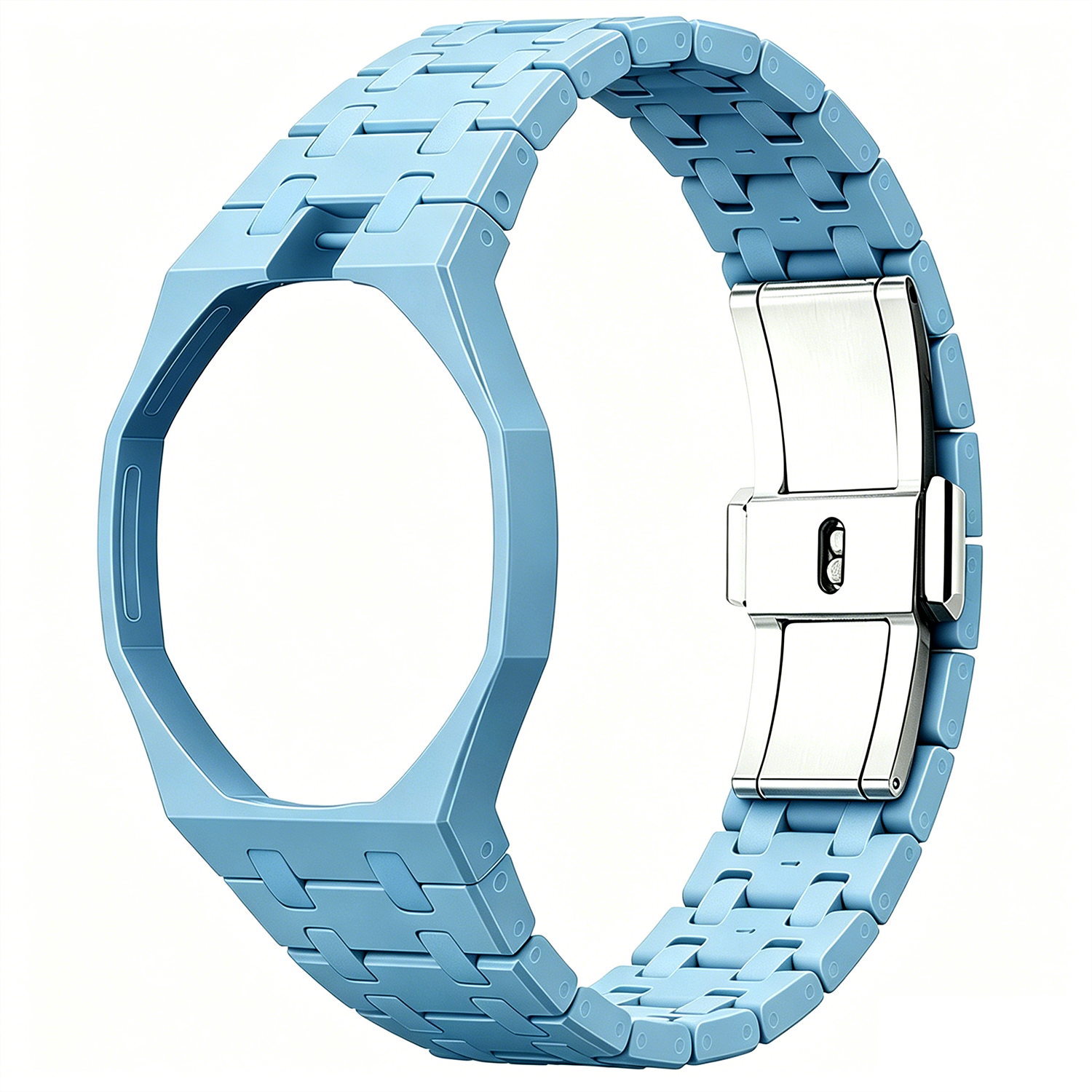 Light blue-12 o clock crown