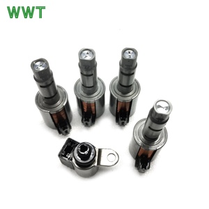 WWT JF015E/RE0F11A basınç ile Reman Solenoid seti * 4 & TCC * 1 CVT iletim sistemi parçası şanzıman parçası komple Solennoid seti - Product Image 3