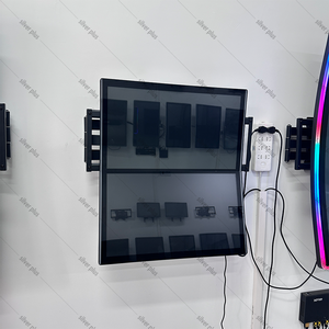HDMI VGA RS232 металлический каркас емкостный сенсорный 23,8 дюймов ЖК-дисплей с двойным экраном Интегрированный Дисплей для умения игровой машины - Product Image 6