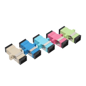 SC单工光纤连接器适配器多模单模OM3 OM4 OM5 LC光纤耦合器光纤适配器 - Product Image 2
