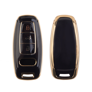 Gold Edge Protector Vehicle Accessories <strong>Key</strong> Suitable for <strong>Audi</strong> All Model of Car <strong>Key</strong> Cover - Product Image 5