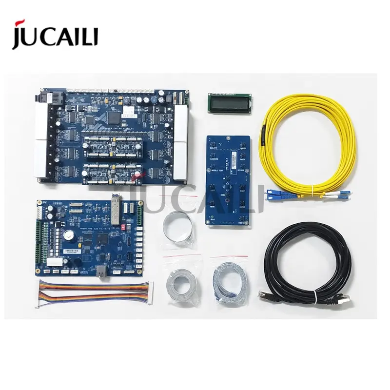 Jucaili-kit de placa Hoson de 4 cabezales para impresora Epson I3200, versión de red, compatible con eje Z