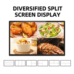 Pantalla de visualización montada en la pared de publicidad de liberación de información LCD Android de 32/43/50/55 pulgadas - Product Image 2