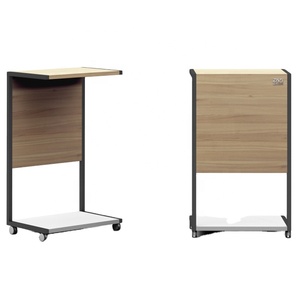 Folding Combination <strong>Desk</strong> and <strong>Table</strong>, White Color Training Room <strong>Table</strong> - Product Image 1