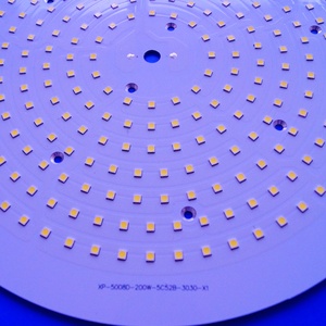 200W yuvarlak 3030 led SMD PCB kurulu 30V UFO alüminyum PCB modülü - Product Image 5