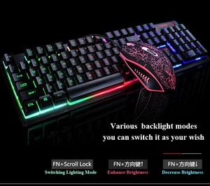 Best Seller Wired <strong>Keyboard</strong> and Mouse Gamer for Laptop and <strong>Desktop</strong> Computer <strong>with</strong> Colorful LED Gaming <strong>Keyboard</strong> Mouse Combos - Product Image 4