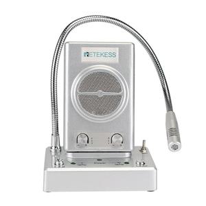 Sistema de interfono de intercomunicador de contador de ventana de doble vía de 3W para tienda de oficina de Banco Retekess TW102 - Product Image 2