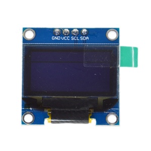 0,96 Zoll OLED IIC Serial White Display Modul 128 X64 I2C SSD1306 12864 LCD-Bildschirm platine GND VCC SCL SDA 0,96 "für Schwarz - Product Image 1