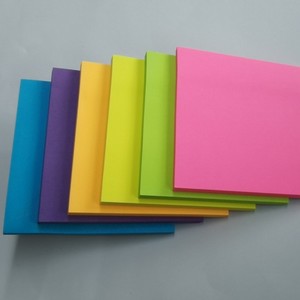 批发学生文具方便便签6荧光色300白纸便签垫学校用 - Product Image 5