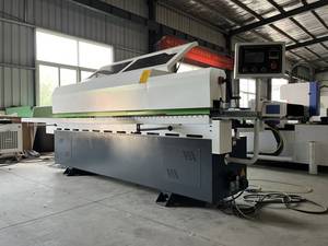 Mobilya paneli testere için PVC kenar ahşap kaplama kırpma makineleri PVC kenar yapıştırma makinesi - Product Image 5