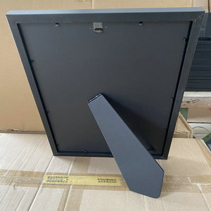 Handmade Simple Rectangular Wall Picture <strong>Frame</strong> Customized Wood Alloy Logo Decorative Cardboard Photo <strong>Frame</strong> Guangdong China - Product Image 3
