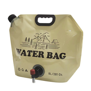 1.3 gallon đóng mở nhựa lưu trữ Pouch nước container khẩn cấp Jug cho thể thao ngoài trời cắm trại nước lưu trữ túi bao bì - Product Image 2