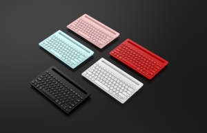 FD IK3381 Customization Wireless <strong>Keyboard</strong> Dual Multi <strong>Device</strong> Universal Wireless BT3.0 <strong>Keyboard</strong> Portable Slim With 20m Connection - Product Image 5