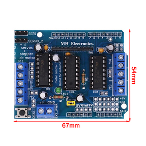 L293D Motor Control Shield Motorantrieb-Erweiterungs karte für Arduino Motor Shield - Product Image 3
