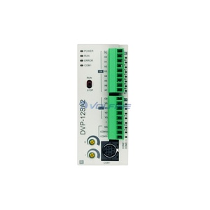 Original New Compact 24VDC DIN Rail PLC DVP12SA211R With 8 <strong>Digital</strong> <strong>Inputs</strong> <strong>and</strong> 4 Relay <strong>Outputs</strong> - Product Image 1