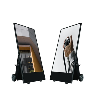 Quiosco portátil para exteriores, sistema Android, Software CMS, pantalla de señalización Digital, monitor lcd, impermeable, 43 pulgadas, el mejor diseño - Product Image 1