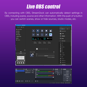 Profesional N4 Stream Deck - 10 teclas macro LCD, pantalla táctil y 4 perillas-Ideal para transmisión/Edición, soporte de fábrica OEM - Product Image 6