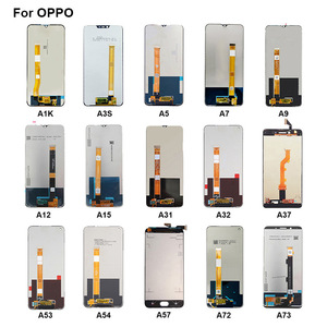 Pantalla For Vivo V11 V15 V20 Y91 Y95 Y12 Y11 Y20LCDスクリーンディスプレイ交換用LCD for OPPO F11 F15 A3s A5s A7 A37 A92 A1k F1s
