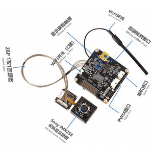 מצלמה רחפן 4k @ 60fps wis hthernet ממשק IP מודול המצלמה uav/רחפן 1080p @ 120fps מודול מצלמה