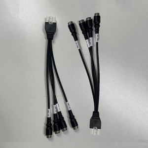 4针芯航空公头适配器电缆，用于公共汽车货车拖车监控音频和视频电缆，带4针插头 - Product Image 2