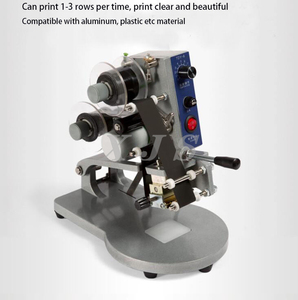 Prezzo di fabbrica macchina di codifica Semi automatica data di scadenza macchina da stampa per l'etichetta - Product Image 5