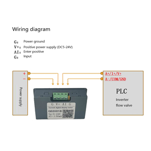 Taidacent-Monitor analógico ajustable para válvulas PLC 0-5V-10V, indicador de proceso de 4-20mA +/-50V 0-20mA, medidor de Panel de pantalla Digital - Product Image 5