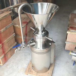 糊磨鹰嘴豆食品级可可豆芝麻酱胶体磨花生酱加工机 - Product Image 5