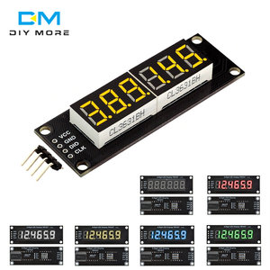 0,36 "6-stelliges 7-Segment TM1637 LED-Anzeige modul 0,36-Zoll-LED-Anzeige für Arduino DIY Rot Grün Blau Gelb Weiß