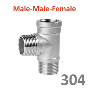 Thép không gỉ 201 304 316 Ống <span class=keywords><strong>TEE</strong></span> phù hợp SUS nam và nữ chủ đề <span class=keywords><strong>TEE</strong></span> phù hợp ống nước ống nước bằng <span class=keywords><strong>TEE</strong></span> phù hợp - Product Image 5