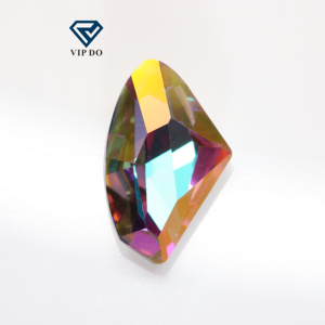 Mẹo duy nhất mạ rìu cắt tự làm giày Túi tóc phụ kiện quần áo phụ kiện đính kèm kim cương K9 Thủy Tinh Pha Lê Kim Cương Rhinestone - Product Image 4