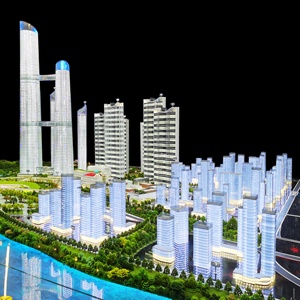 Tùy Chỉnh Một Cửa Kinh Doanh Thiết Kế Văn Phòng Dịch Vụ Sản Xuất 3D Mô Hình Thiết Kế Cho Văn Phòng Nhà chọc trời Căn Hộ Khách Sạn Sử Dụng Biệt Thự - Product Image 3