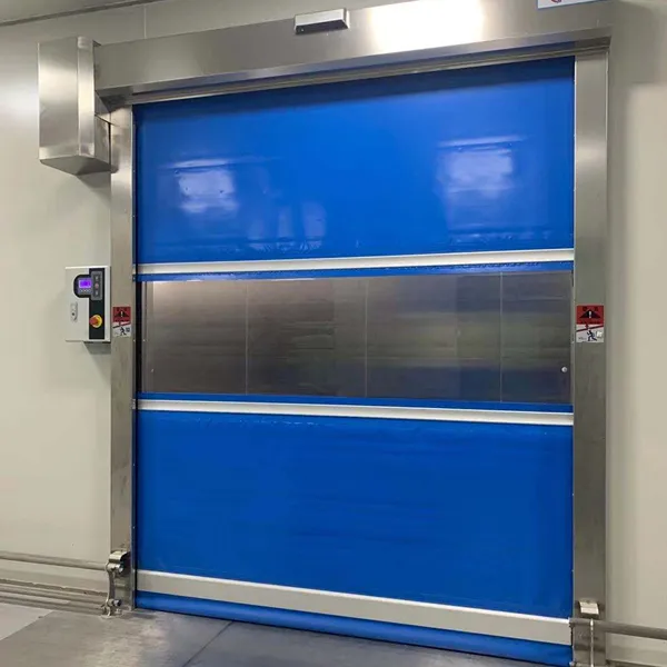 Automatic high quality Factory Direct Sale High Quality Fast PVC Roller Shutter Doors