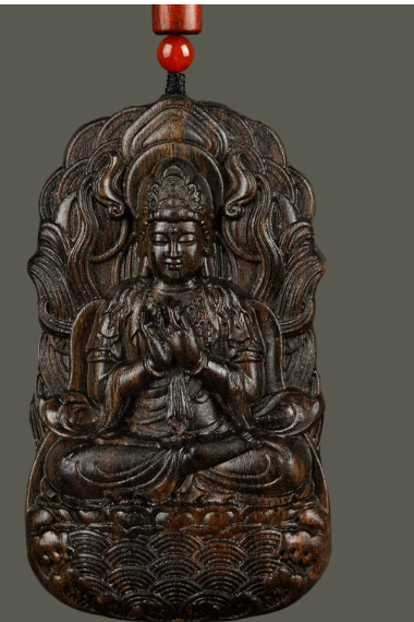 argento Grande sole tathagata-pecora e scimmia