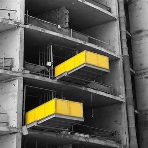 Plataformas industriais do trabalho do estilo do crescimento alto para a carga eficiente Descarga feita dos bens para canteiros de obras