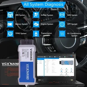 WIFI VXDIAG VCX NANO NX600 per GM J2534 programmazione ECU codifica Test attivo OBD2 diagnostica per opel tutti i sistemi con servizio 30 + - Product Image 6