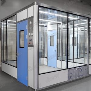 Lớp 100 GMP tiêu chuẩn chìa khóa trao tay tùy chỉnh phòng sạch nhôm hồ sơ dược công nghệ sinh học Modular phòng sạch cài đặt Châu Âu - Product Image 1