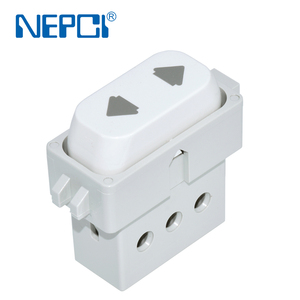 230V 6A İtalyan standart panjur anahtarı, XJY-QB-56 yukarı ve aşağı kontrol geçiş/rocker/kürek anahtarı 47.2*19.6*41.7 - Product Image 3