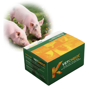 Kit de <span class=keywords><strong>test</strong></span> rapide combiné antigénique vétérinaire en une étape pour coronavirus bovin/<span class=keywords><strong>rotavirus</strong></span>/giardia/cryptosporidium/Escherichia coli K99 - Product Image 6