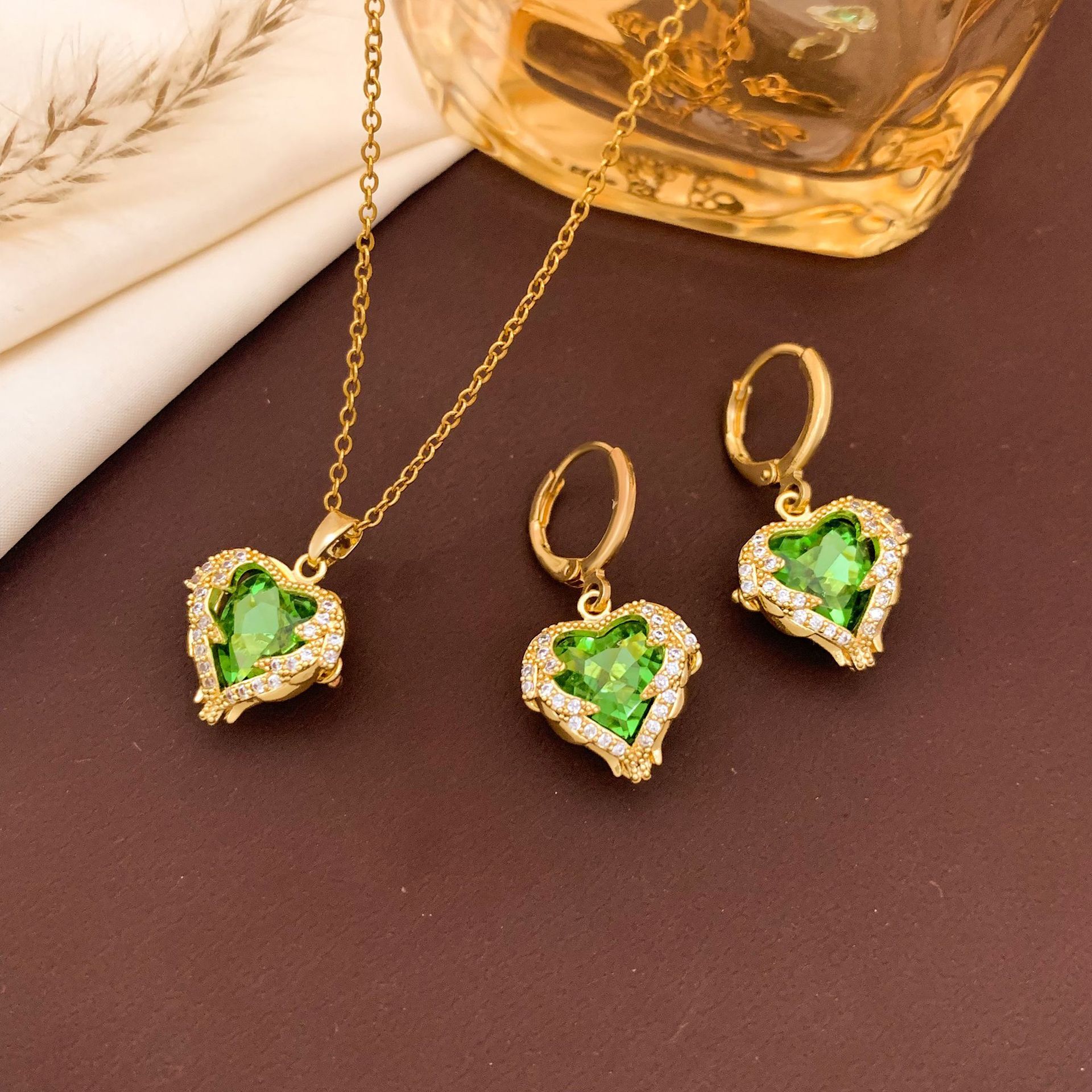 XL138 Set Amore Verde Mela Oro