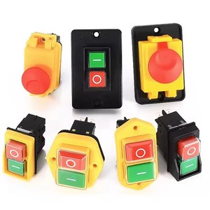 DKLD su geçirmez düğme anahtarı YCZ3-A kendinden kilitleme cihazı DZ04 DZ05 DZ-6 elektromanyetik anahtar düğmesi üç fazlı acil durdurma - Product Image 2