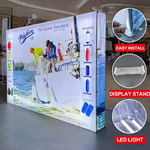 <strong>Custom</strong> 10X10ft Led SEG Fabric Backdrop <strong>Display</strong> Stand Pop up Backlit Light <strong>Frame</strong> Backdrop Led Backlit Box Pop up Stand <strong>Frame</strong> - Product Image 2