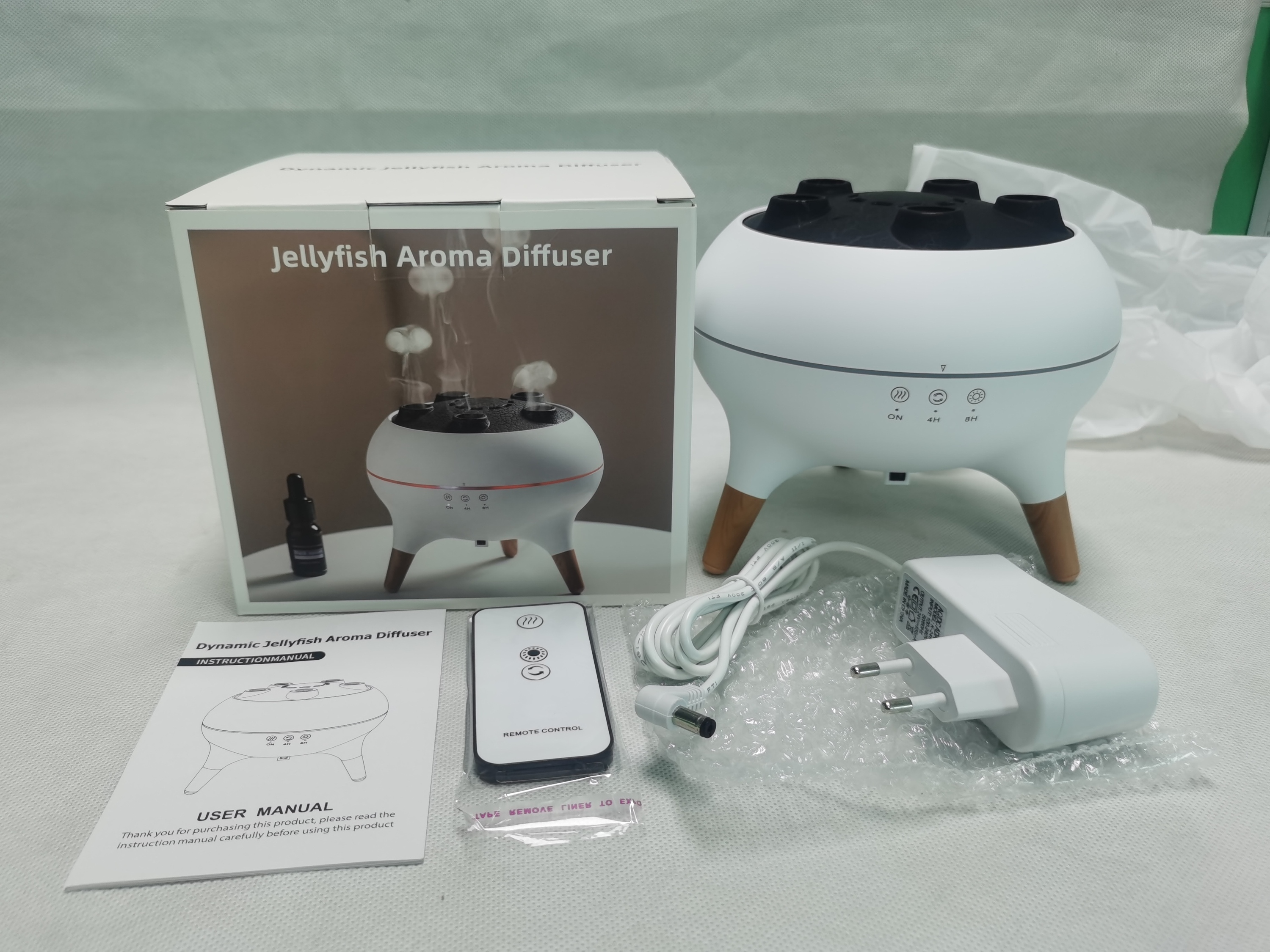 White with AU plug