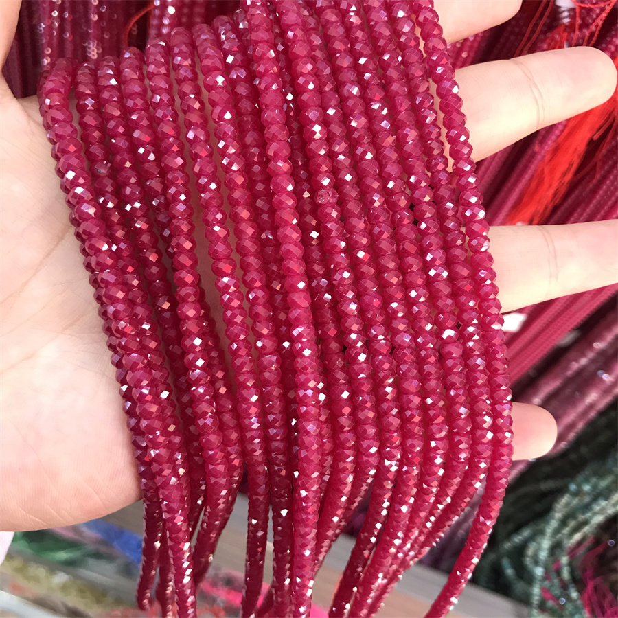 3*4mm facetado Rondelle 110 piezas
