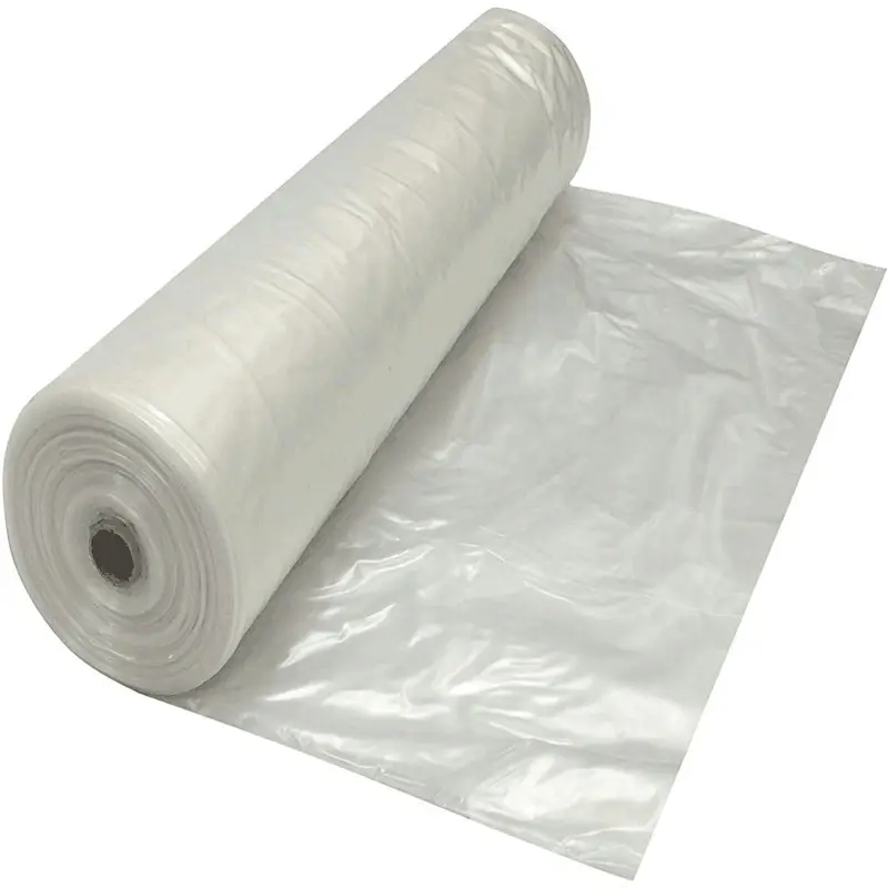 4FT X 100FT 4 Mil Clear Plastic Folie Rollen/200mic Kas Pe Plastic Film