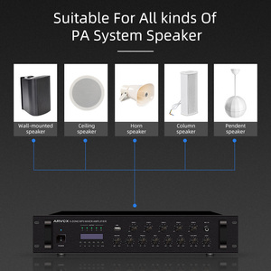 Altavoz multizona pa, amplificador de control de tono de música - Product Image 2