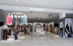 Schermo di visualizzazione in vetro trasparente Semi P3.91-P7.82 per la visualizzazione della finestra del centro commerciale - Product Image 3