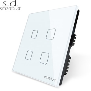 Smart dust Smart Home Drahtloser automatischer Lichtsc halter APP WIFI Voice Control Timer 4-Gang-Schalter - Product Image 1
